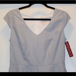 NWT Seersucker Dress with Pockets